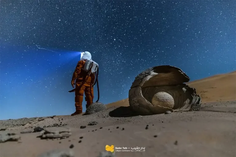 The Libyan Continent rock formations